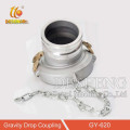 4" Aluminum API Gravity Drop Coupler   Anti siphon